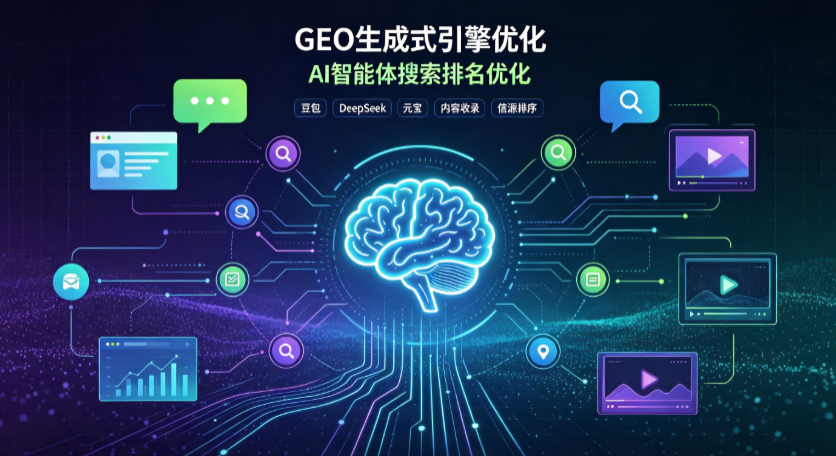 霍邱县GEO 浪潮来袭：生成式引擎优化崛起，创作者争抢豆包、DeepSeek、元宝智能体流量入口